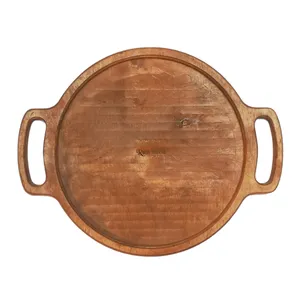 سینی مدل چوبی گرد کد rwl200