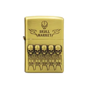 فندک مدل 5Skull کد SKFlb612 S