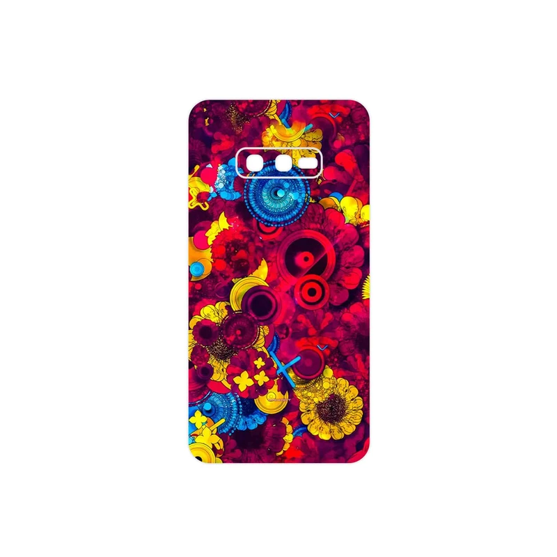 برچسب پوششی ماهوت مدل Vector Flower Garden Digital Art مناسب برای گوشی موبایل سامسونگ Galaxy S10e
