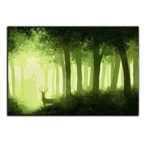 تابلو شاسی بکلیت طرح جنگل و آهو مدل SH-S5538