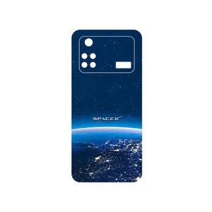 MAHOOT Space X Cover Sticker for Xiaomi Poco M4 Pro 4G