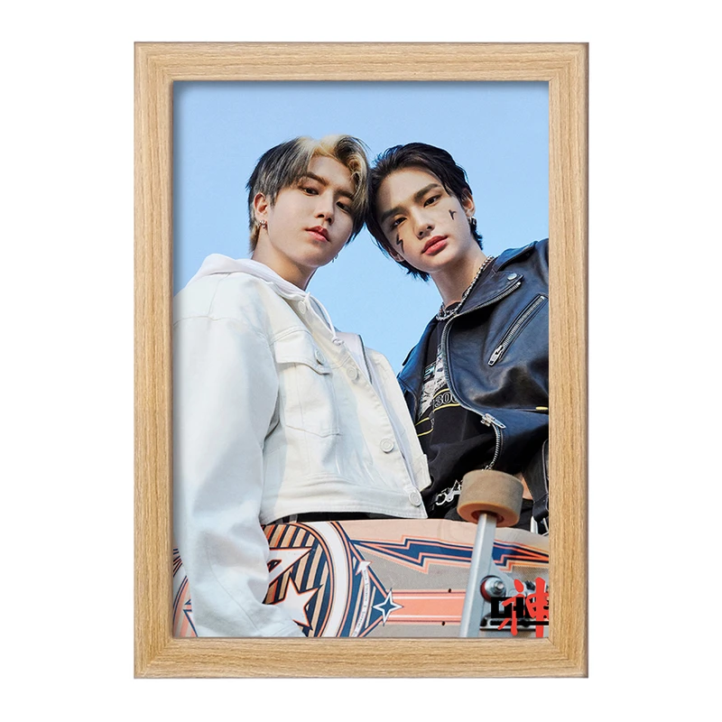 تابلو خندالو مدل سونگمین و هیونجین گروه استری کیدز Stary Kids  کد 16892