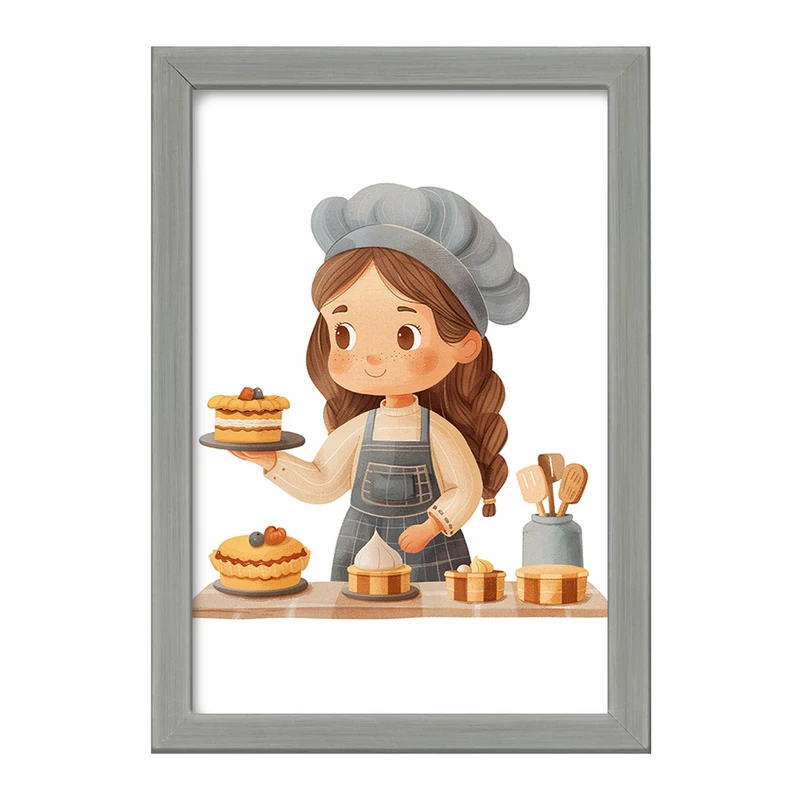 تابلو خندالو طرح کیک و شیرینی پزی کد 36673