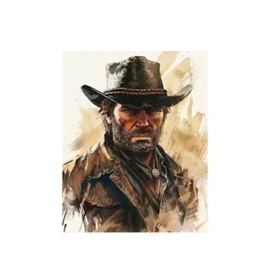 استیکر لپ تاپ و موبایل مدل بازی طرح ردد ردیمپشن Red Dead Redemption کد 3180