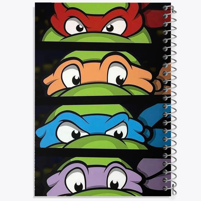 دفتر لیست خرید 50 برگ خندالو طرح لاکپشت های نینجا کد N2071