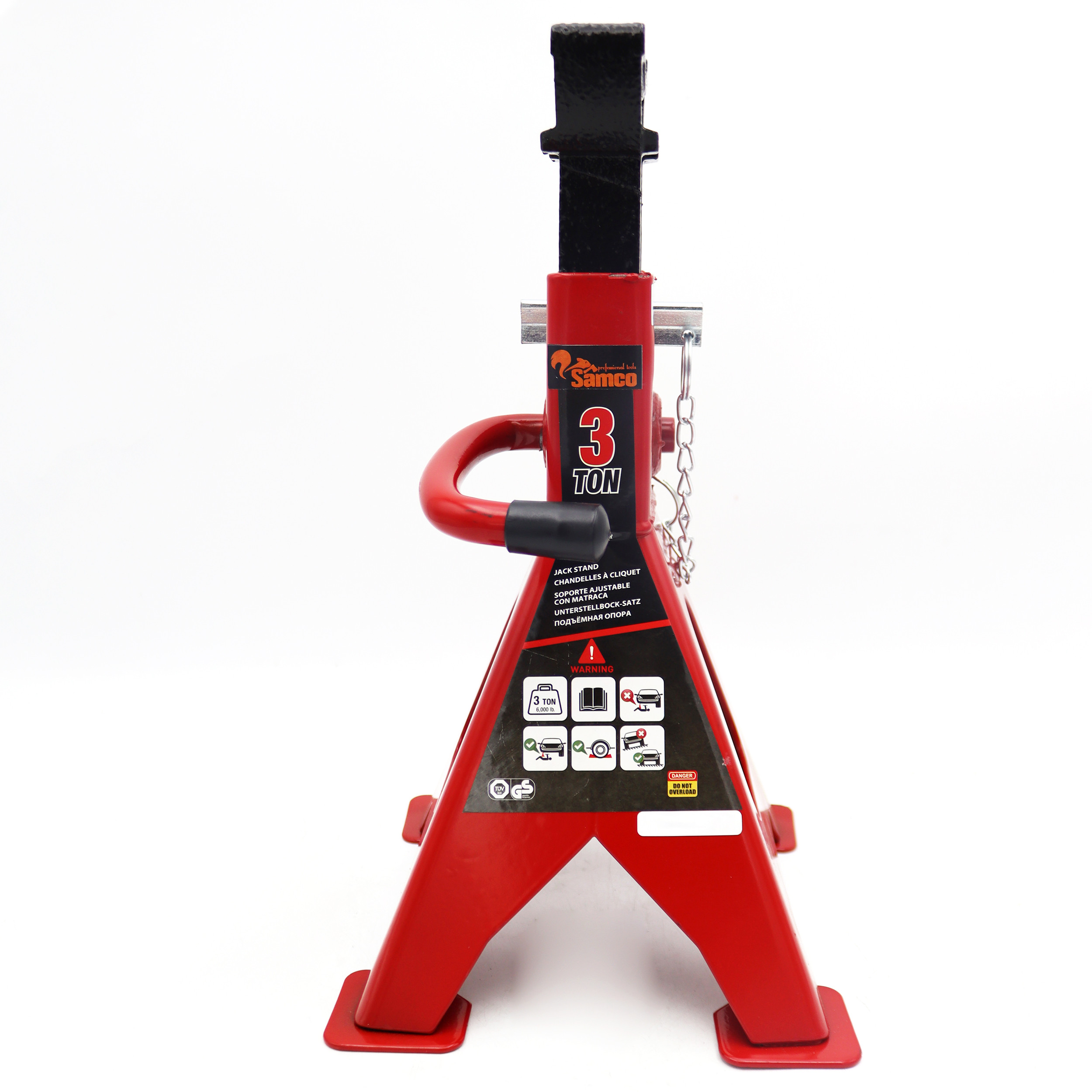 خرک خودرو سامکو مدل دنده ای کد YP-3000KG ظرفیت 3 تن مجموعه 2 عددی