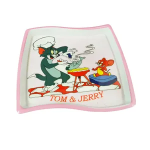 بشقاب کودک مدل تام و جری کد 100