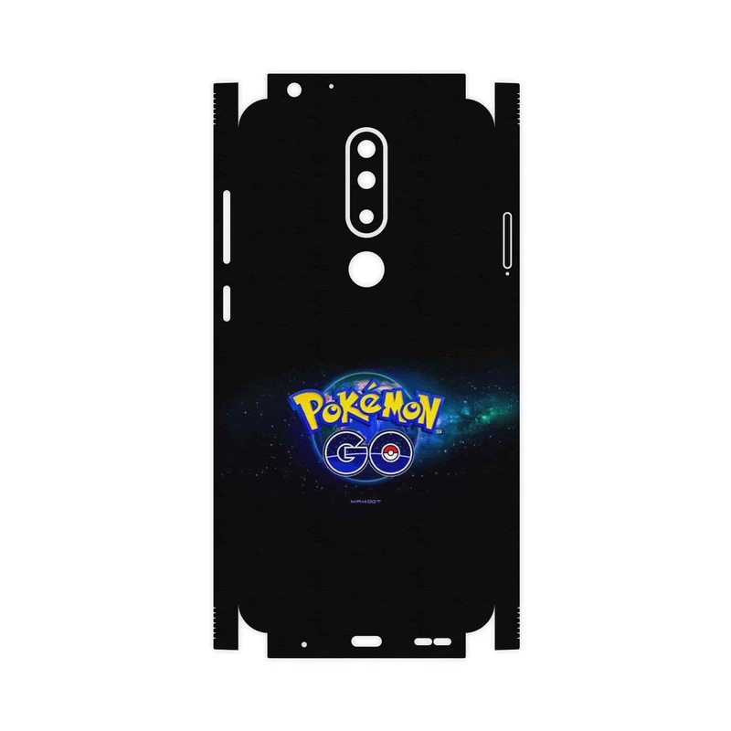 برچسب پوششی ماهوت مدل Pokemon Go Game Series-FullSkin مناسب برای گوشی موبایل نوکیا 5.1 Plus