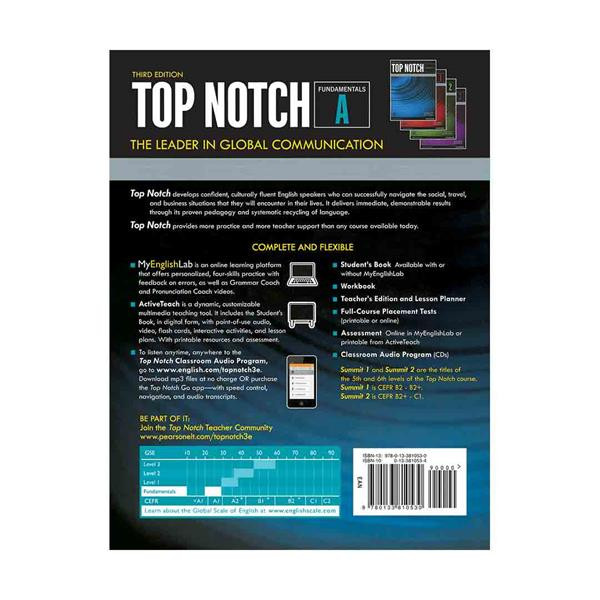 کتاب Top Notch 3rd Fundamentals A اثر Joan Saslow and Allen Ascher انتشارات Pearson کتاب Top Notch 3rd Fundamentals A اثر Joan Saslow and Allen Ascher انتشارات Pearson