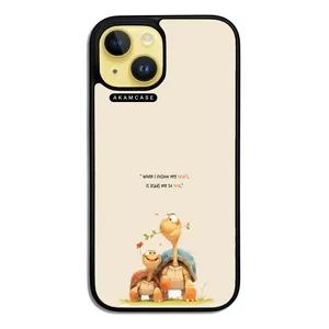 AKAM AMC-WA15-ANIMALS QOUTES-2 Cover For Apple iPhone 15