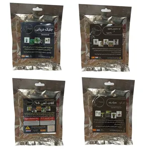 کود جلبک دریایی و کود زاموفیلیا و سانسوریا و کلات آهن و هیومیک اسید مدل raw material وزن 200 گرم