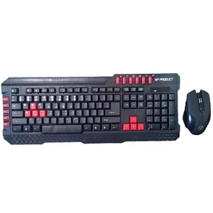 کیبورد و ماوس بی سیم مخصوص بازی ایکس پی پروداکت مدل XP-W4500