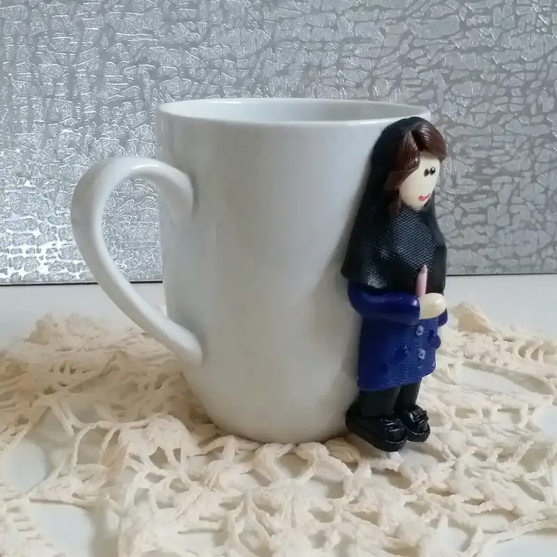 ماگ مدل خانم معلم L996