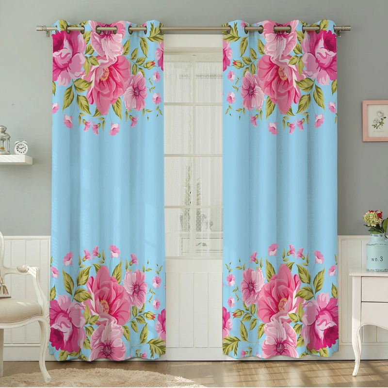 پرده نیروانا طرح  مدرن مدل هازان کد 4222 سایز 140×280 سانتی متر