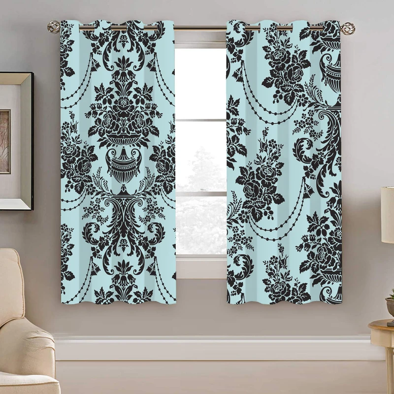 پرده نیروانا طرح سنتی مدل مخمل کد 4350 سایز 140×200 سانتی متر