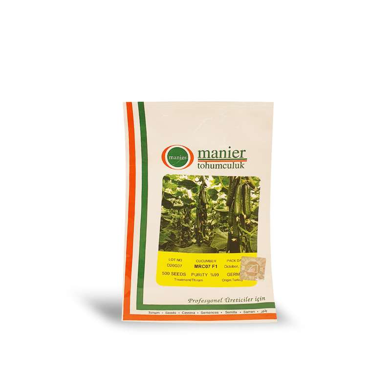 بذر خیار گلخانه ای پرگل ام آر سی 07 مدل 6492