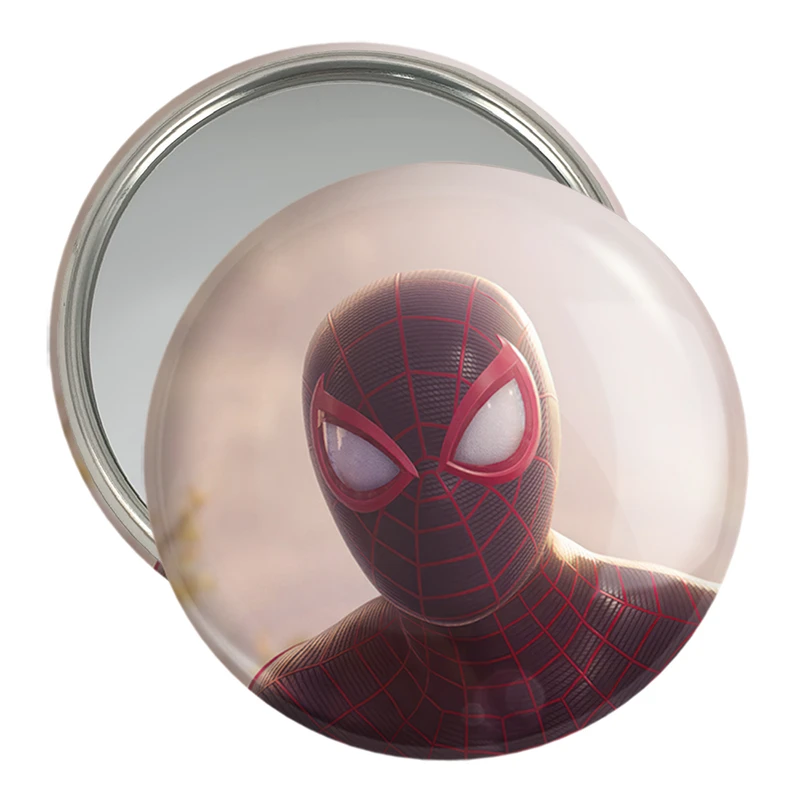 آینه جیبی خندالو مدل پیتر پارکر لباس ونوم و مایلز مورالز مردعنکبوتی کد 30844