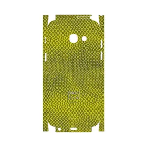 MAHOOT Yellow Snake Skin-FullSkin Cover Sticker for Samsung Galaxy A3 2017