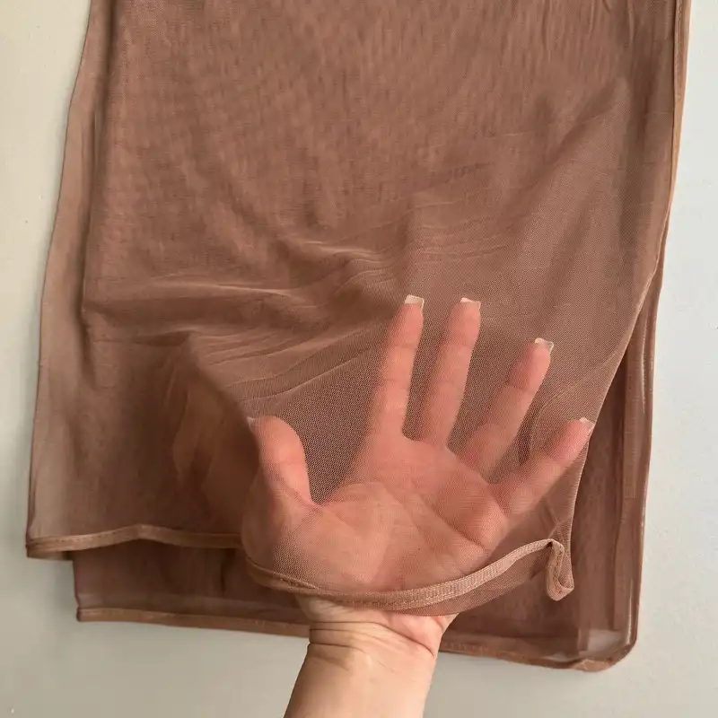 شال زنانه مدل ساده توری مزونی تابستانی کد 2