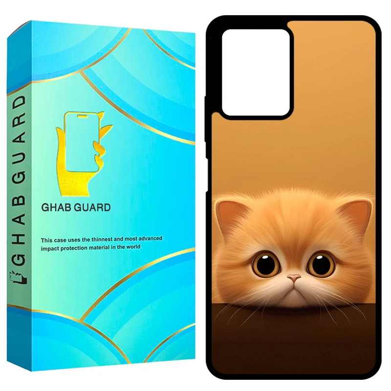 کاور قاب گارد طرح گربه مدل GCHPRN12PP مناسب برای گوشی موبایل شیائومی Redmi Note 12 Pro Plus