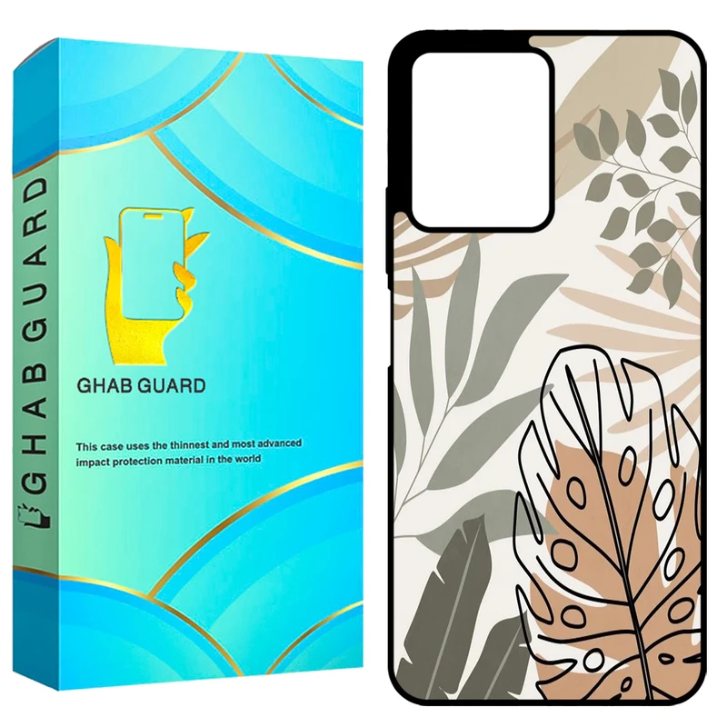 کاور قاب گارد طرح برگ مدل GCHPN12 مناسب برای گوشی موبایل شیائومی Redmi Note 12 4G