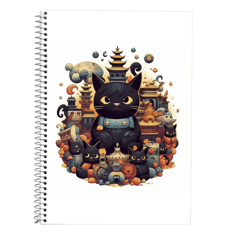 دفتر لغت 50 برگ مدوپد طرح DC کد DF10011