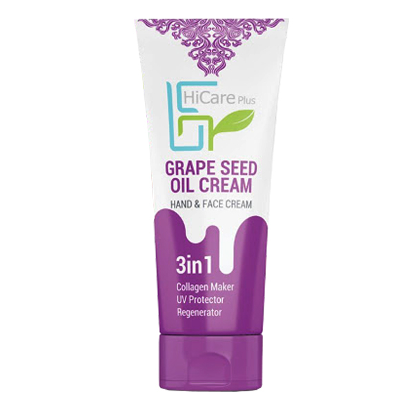کرم مرطوب کننده هایکر پلاس مدل Grape Seed حجم 50 میلی لیتر