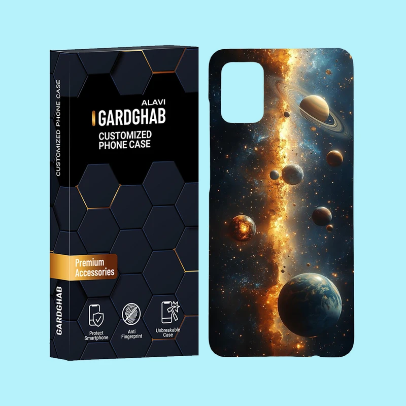 کاور گارد قاب علوی مدل کهکشان مناسب برای گوشی موبایل سامسونگ Galaxy A51 4G