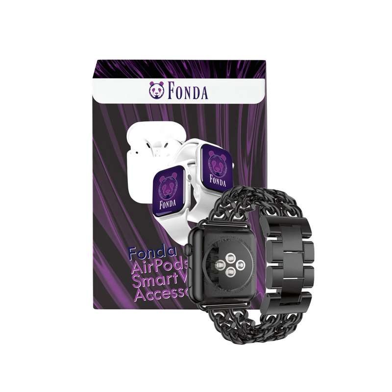 بند فوندا مدل کارتیر مناسب برای  اپل واچ 38/40 میلی متری