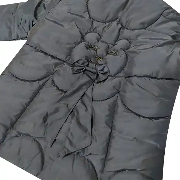 کاپشن نوزادی دخترانه مدل Kitten رنگ سرمه ای کد So99