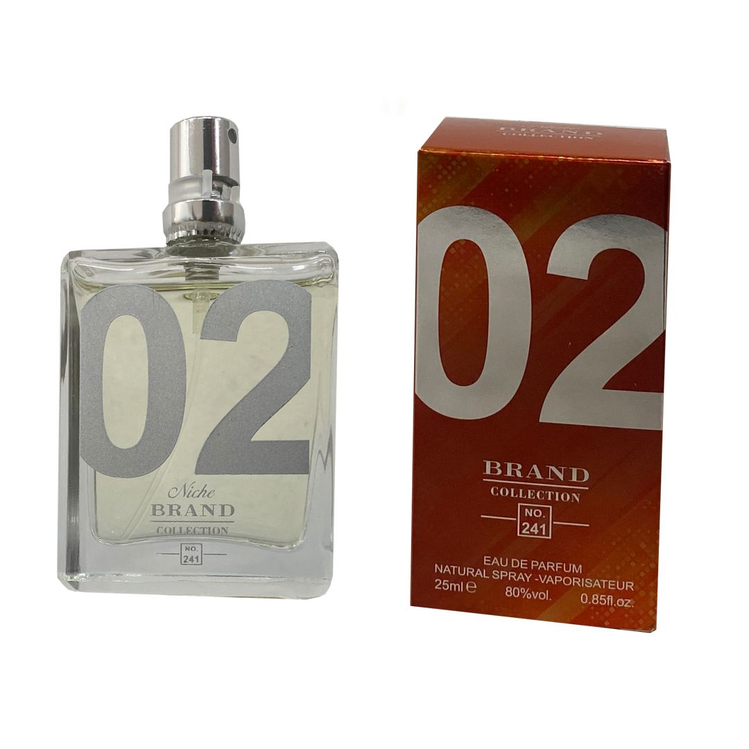 عطر جیبی مردانه برند کالکشن مدل 241 مولکول 02 حجم 25 میلی لیتر -  - 1