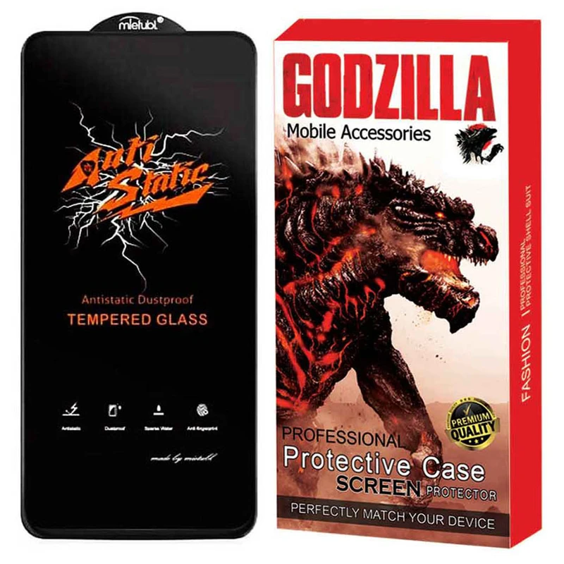محافظ صفحه نمایش گودزیلا مدل G-Antistatic مناسب برای گوشی موبایل شیائومی Redmi Note 9 Pro