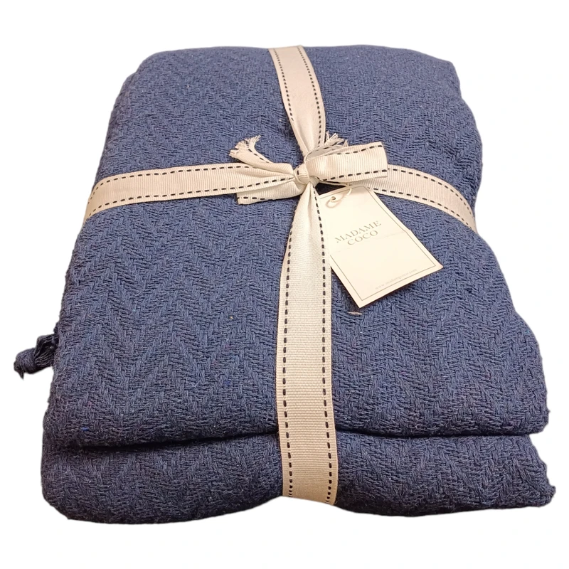 عکس شماره 10 : روتختی مادام کوکو مدل stephane lacivert yatak ortusu یک نفره سایز 220×160 سانتی متر