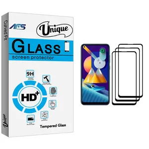 AFS Unique Glass Screen Protector For Samsung Galaxy M11 Pack Of 3