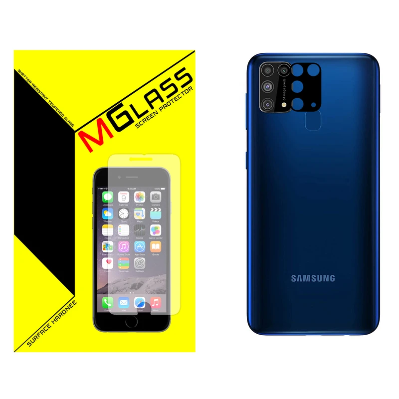 محافظ لنز فلزی دوربین ام گلس مدل MGL-01 مناسب برای گوشی موبایل سامسونگ GALAXY M31 