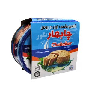 کنسرو ماهی تن در روغن چابهارنگور - 180 گرم