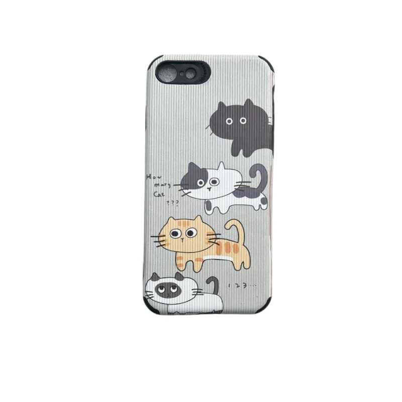 کاور طرح گربه  کد s.kh 1362 مناسب برای گوشی موبایل اپل Iphone 8/7/Se2020/SE 2022