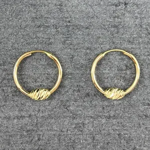 گوشواره طلا 18 عیار زنانه دوست خوب مدل dk513