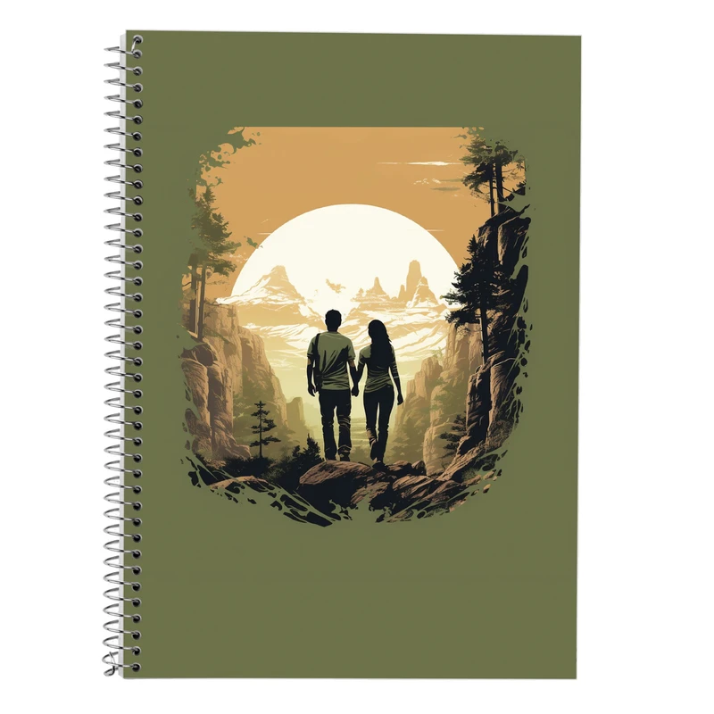 دفتر زبان 50 برگ مدوپد مدل سه خط طرح تایتان Titan کد DF11847