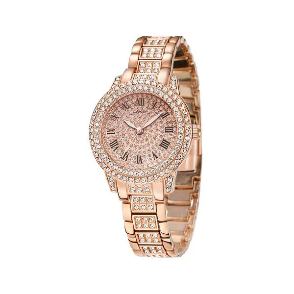 ساعت مچی عقربه ای زنانه مدل الماس لوکس کد ROZ22 -  - 2
