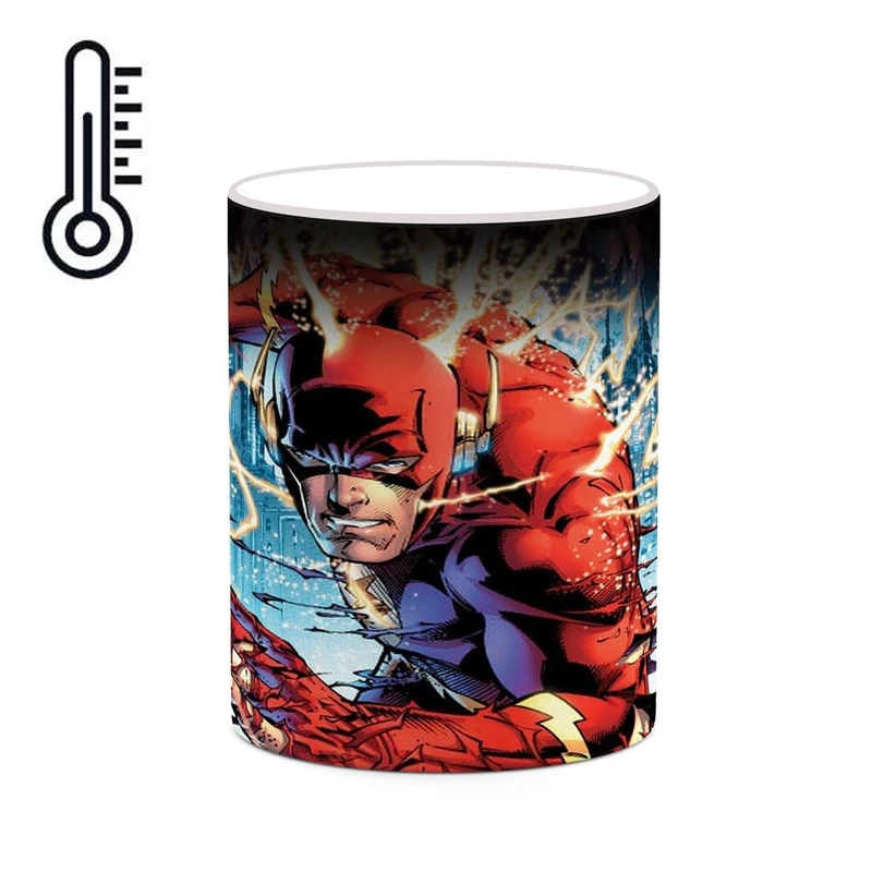 ماگ حرارتی کاکتی مدل فلش The Flash کد mgh40128