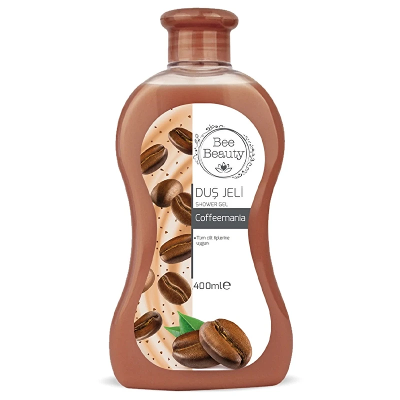 ژل شستشو بدن بی بیوتی مدل Coffeemania با رایحه قهوه مناسب برای انواع پوست حجم 400 میلی لیتر