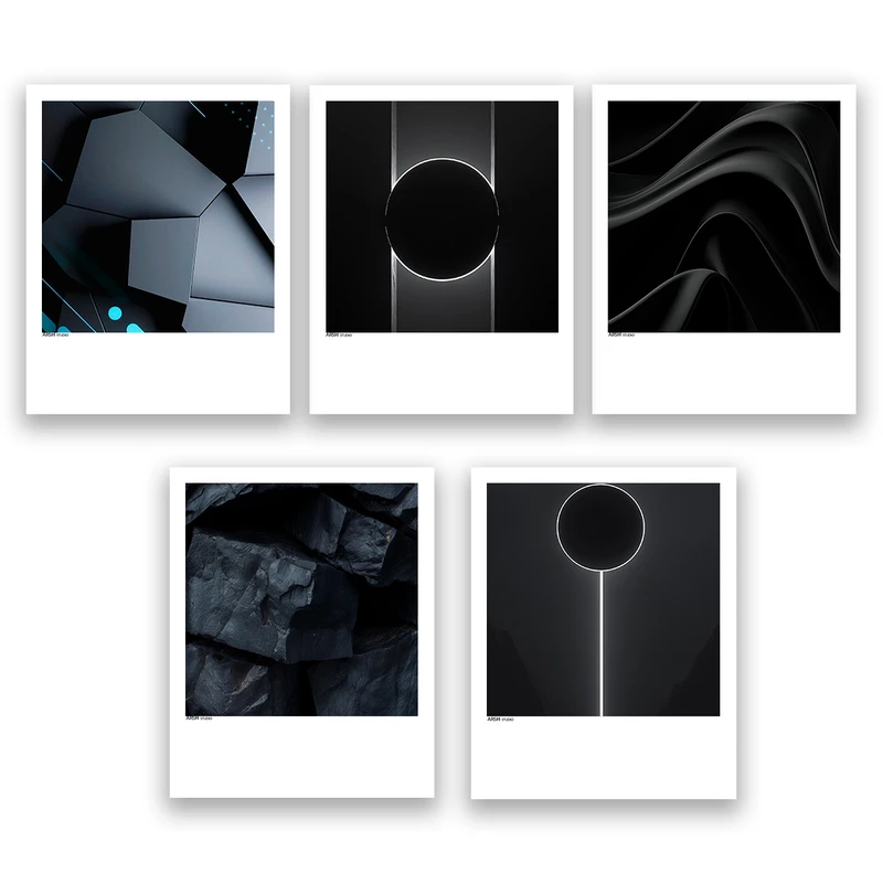 آویز تزیینی عرش مدل فانتزی هنری کد Asa1124 مجموعه پنج عددی