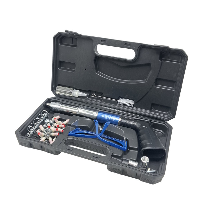 میخ کوب صنعتی دینو مدل Powerful tool سایز 20- 50 میلی متر به همراه 20 عدد میخ چاشنی مجموعه 30 عددی میخ کوب صنعتی دینو مدل Powerful tool سایز 20- 50 میلی متر به همراه 20 عدد میخ چاشنی مجموعه 30 عددی