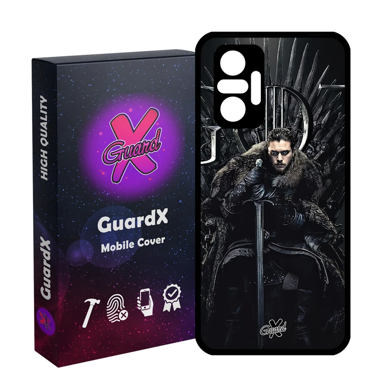کاور گارد ایکس طرح Jon Snow مدل Glass10416 مناسب برای گوشی موبایل شیائومی Redmi Note 10 Pro/Note 10 Pro Max