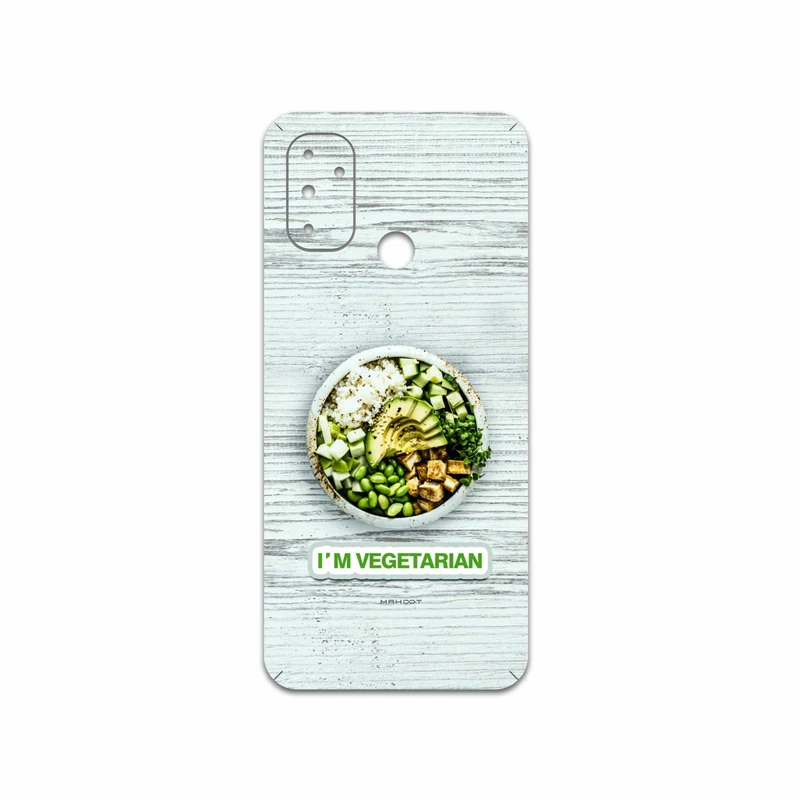 برچسب پوششی ماهوت مدل I'm-vegetarian مناسب برای گوشی موبایل وان پلاس Nord N100