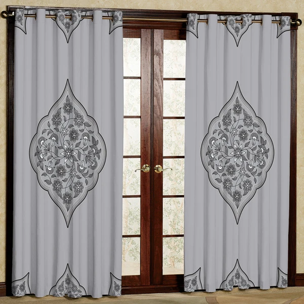 پرده مدل هازان پانچی کد 1 سایز 280x140 سانتی متر