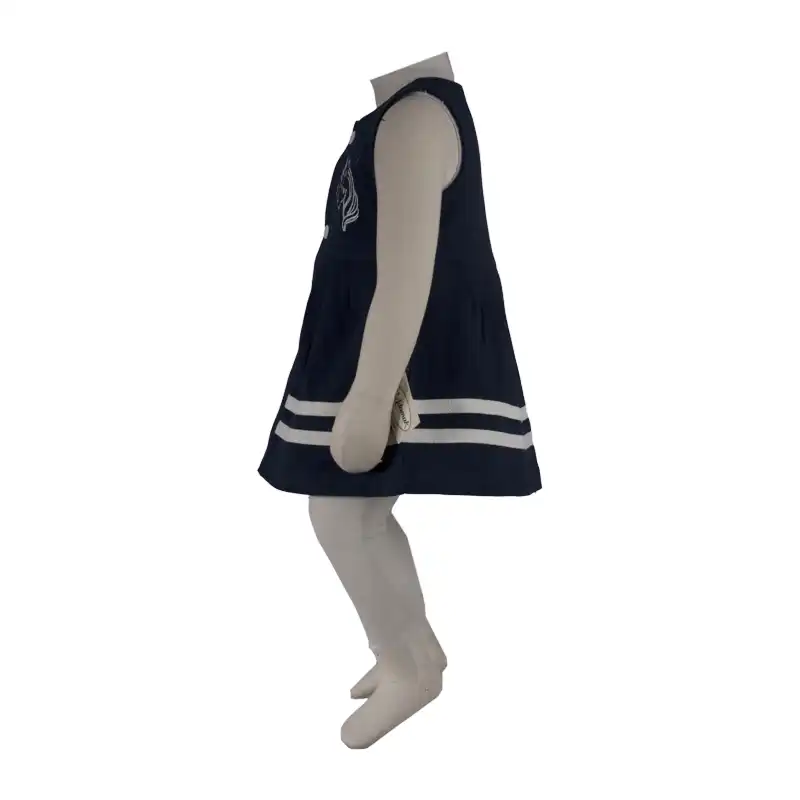 ست 3 تکه لباس نوزادی آدمک مدل پونی کد 126800 رنگ سرمه ای