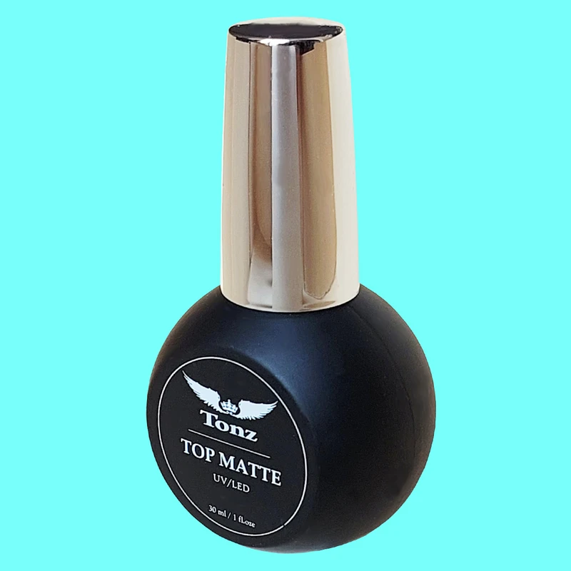 تاپ ژل مات ناخن تونز مدل UV/LED شماره 1
