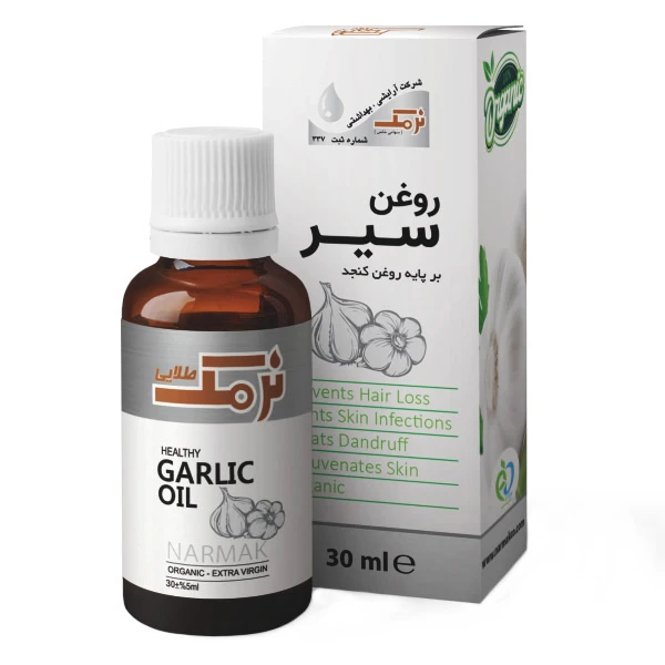 روغن بدن نرمک طلایی مدل سیر  حجم 30 میلی لیتر